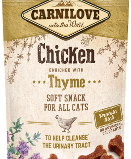 Cat Snack Soft Chicken enriched with Thyme